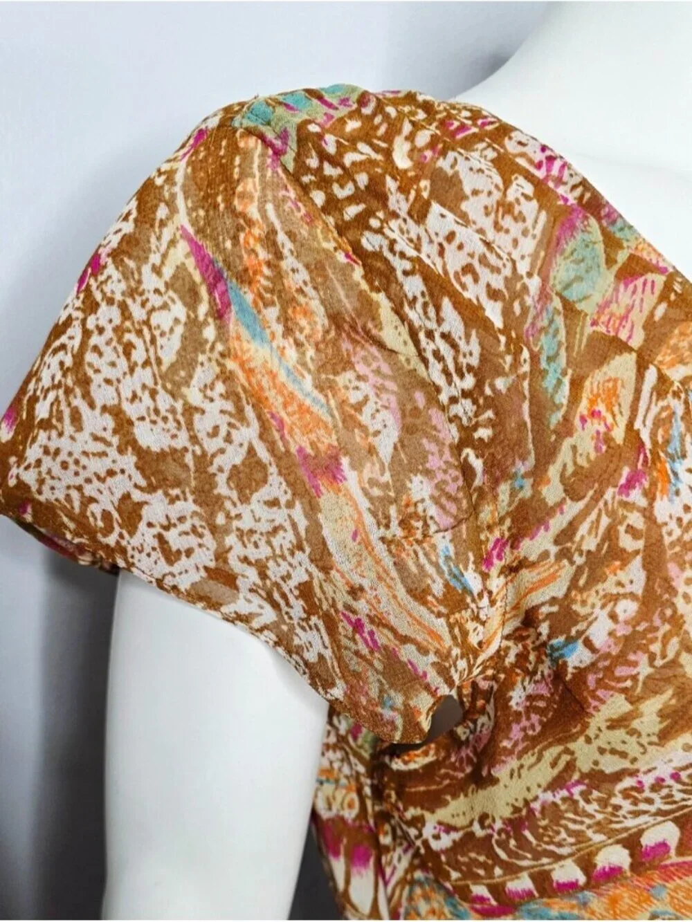 Tory Burch Reversible Bias-Cut Maxi Gown